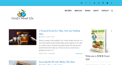 Desktop Screenshot of candyssweetlife.com
